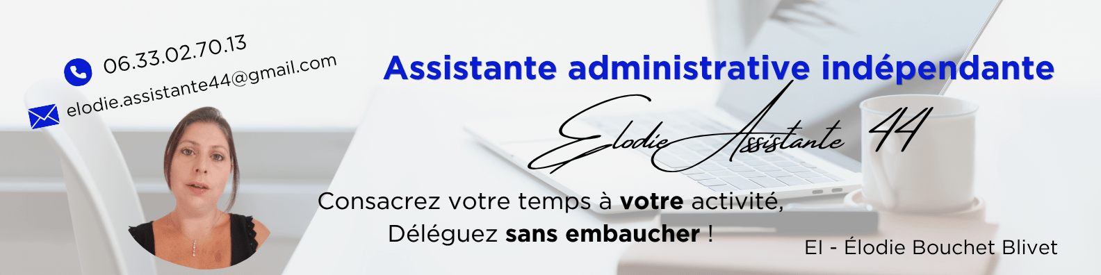 Bannière Elodie Assistante 44